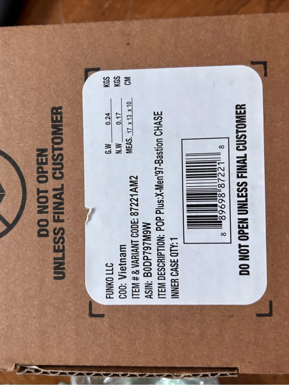 Funko Pop! Plus X-Men '97 Bastion Nimrod Pink & Gray Vinyl Figure